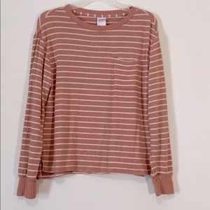 Soft striped sweater